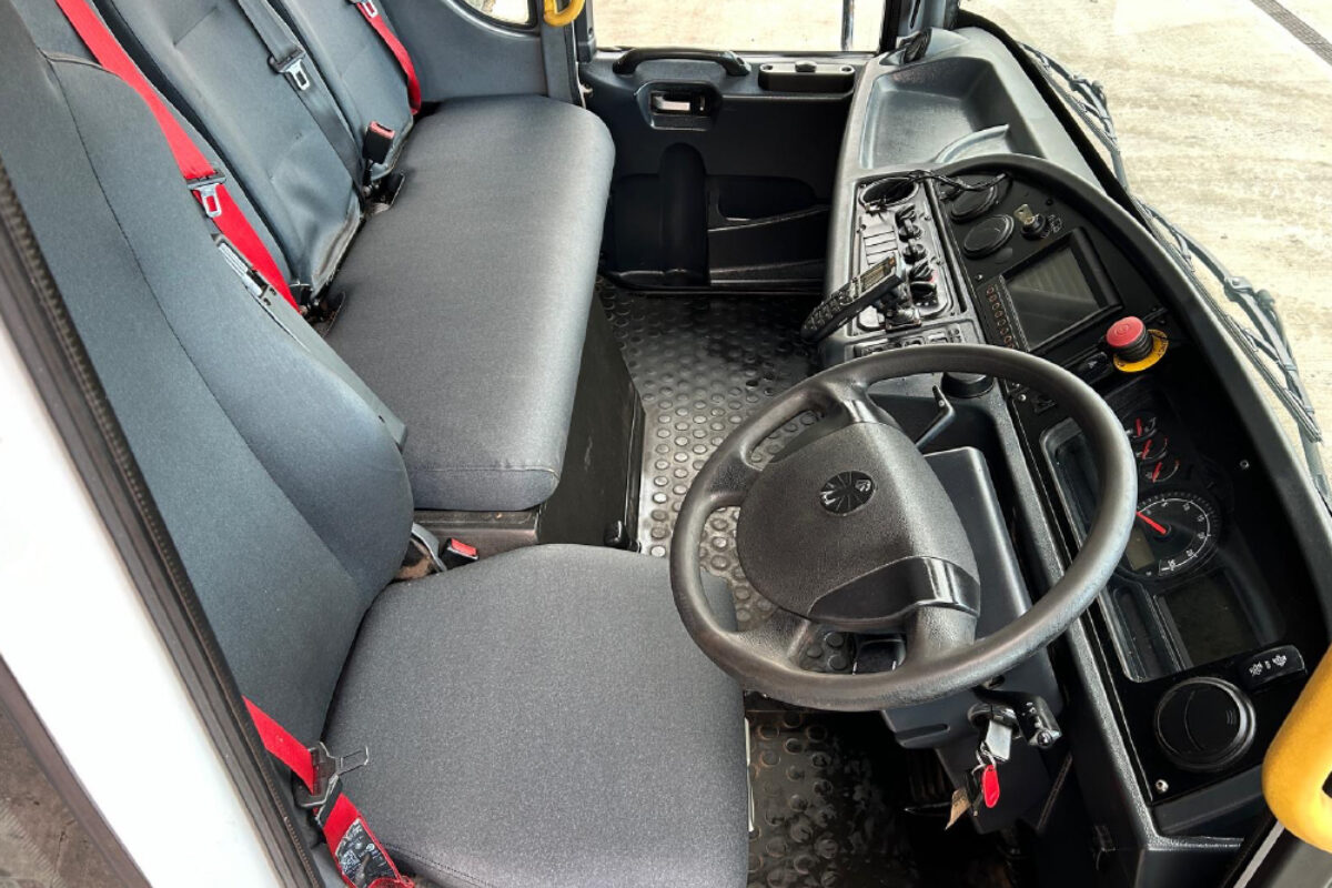 Interior bin truck