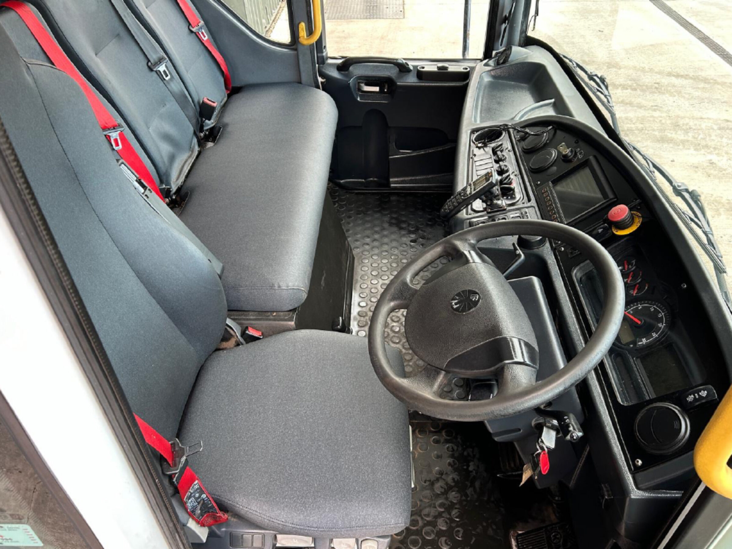 Interior bin truck